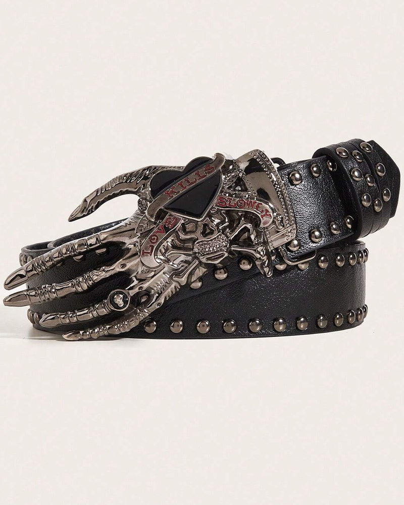 Skeleton Hand Belt