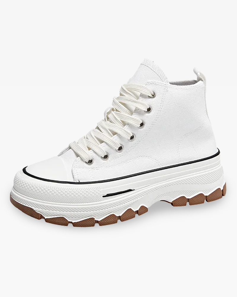 White Canvas Shoes