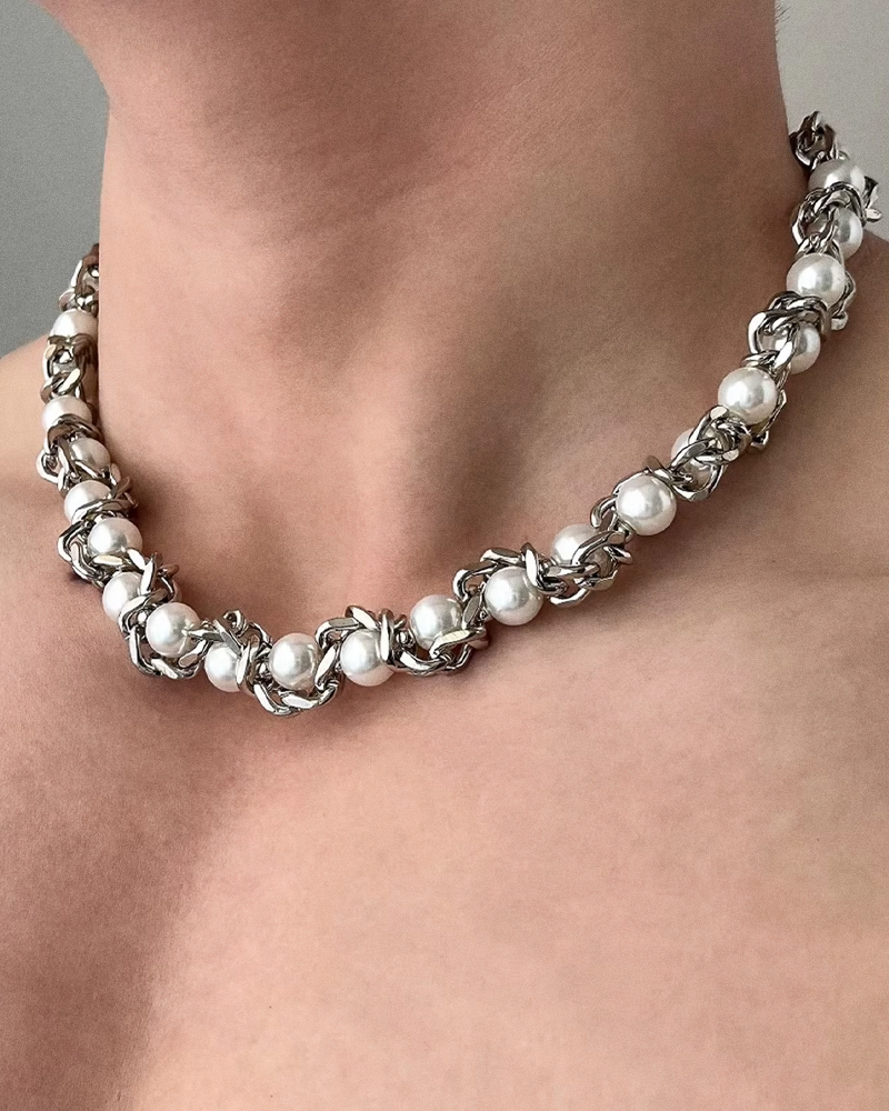 Chunky Pearl Necklace