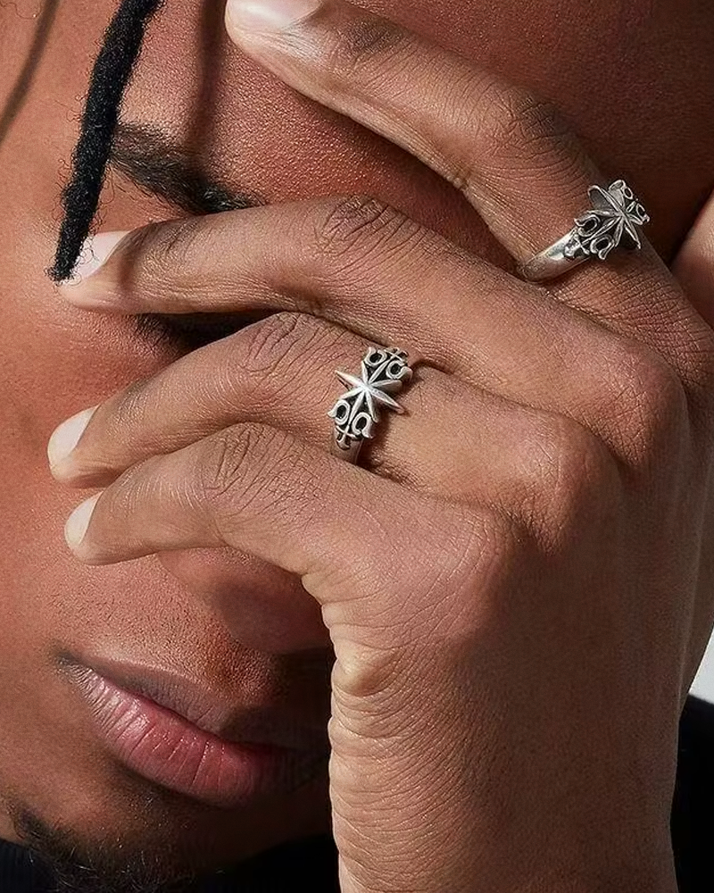 Gothic Star Ring