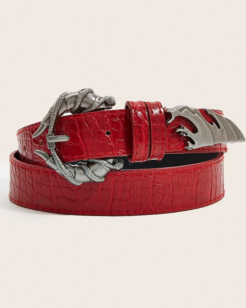 Snake Buckle Belt