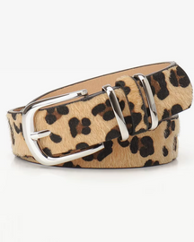 Ladies Leopard Belt