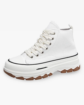 White Canvas Shoes