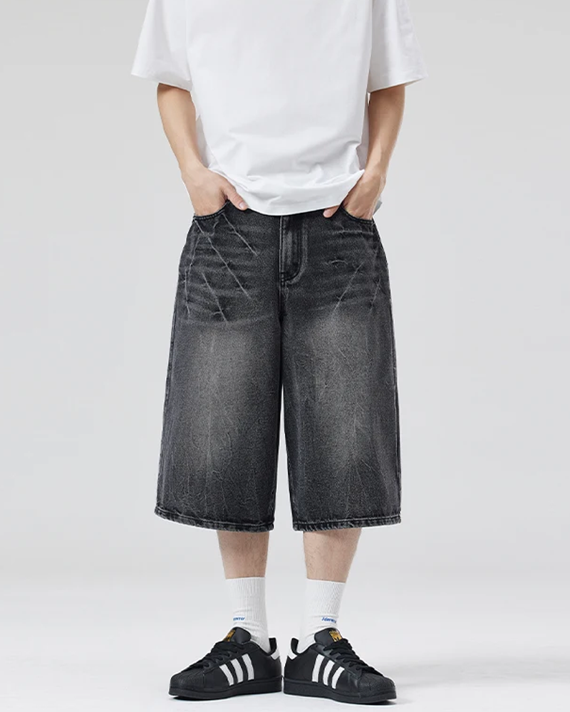 Black Jorts Men
