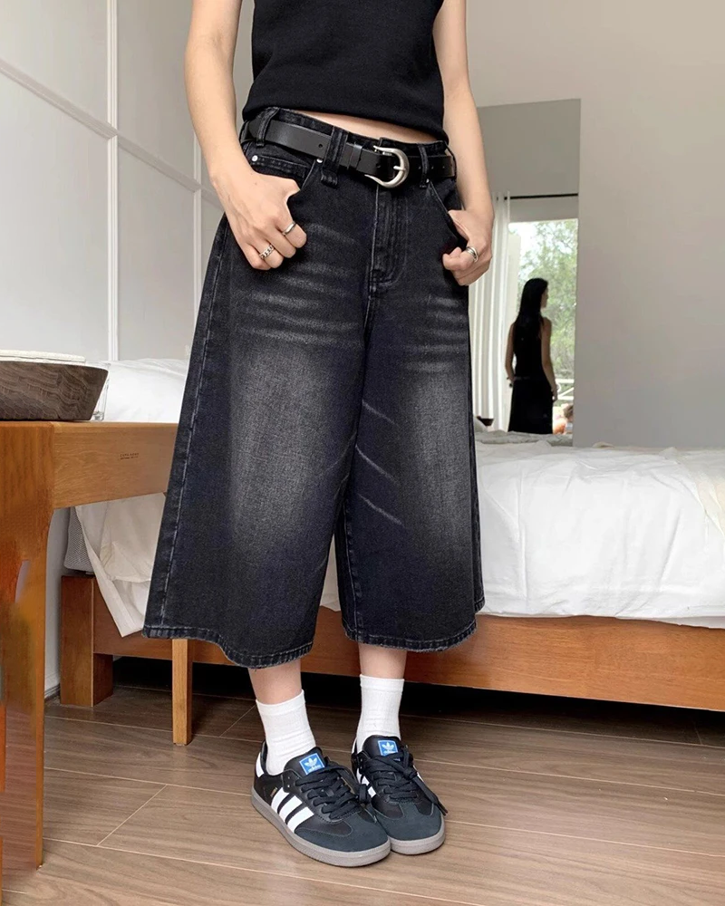 Black Baggy Shorts