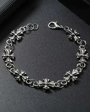 Gothic Cross Bracelet Men