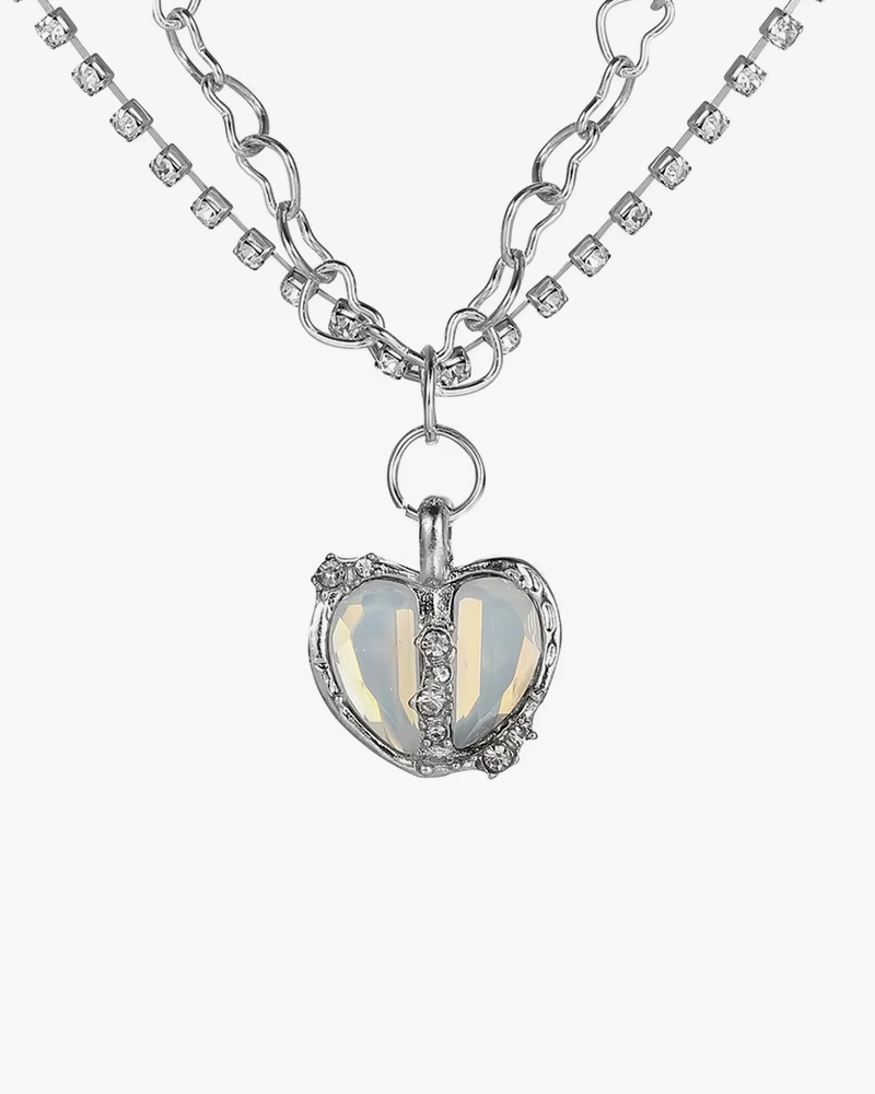 Y2K Necklace Heart