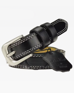 Black Belt White Stitching