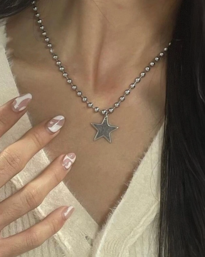 Star Necklace Silver