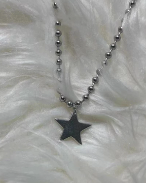 Star Necklace Silver