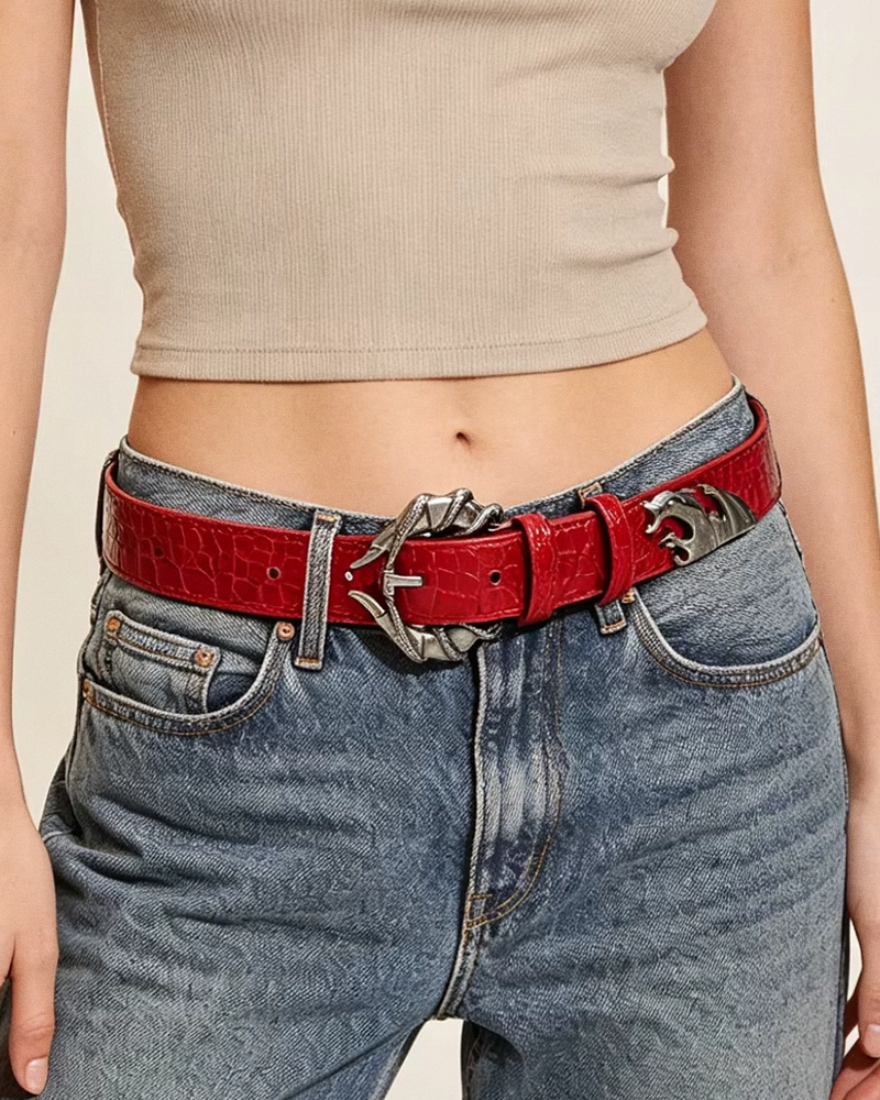 Snake Buckle Belt