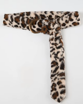 Y2K Fur Belt