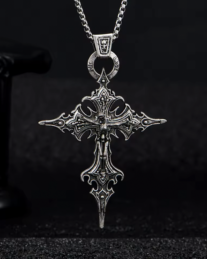 Gothic Cross Necklace