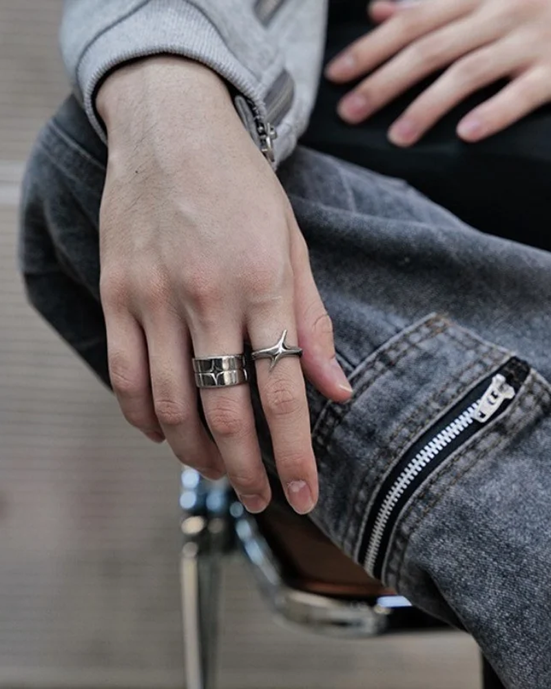 Y2K Ring Men