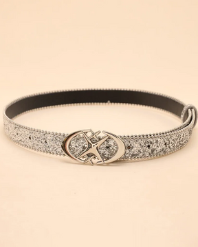 Y2K Sequin Belt