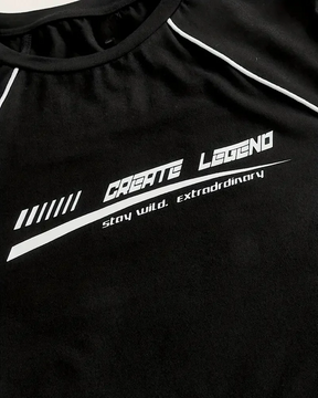 Cyber Y2K Crop Top