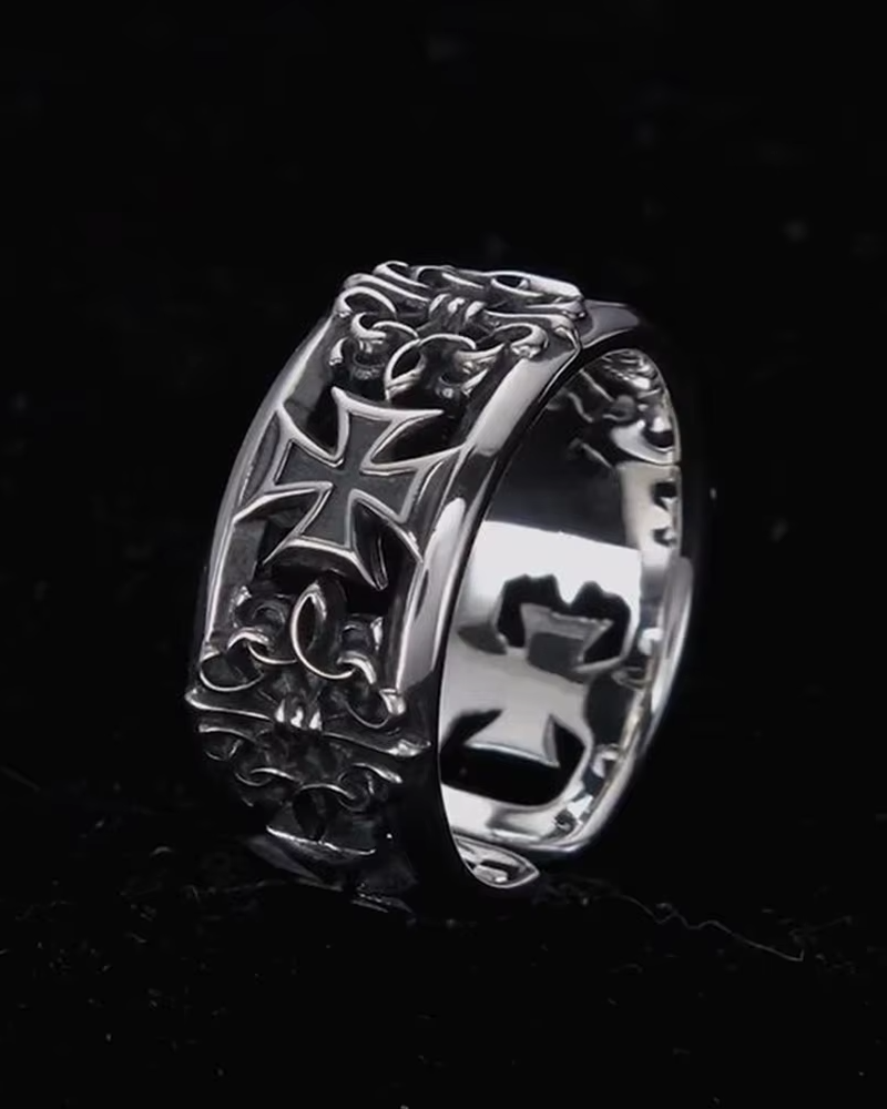 Gothic Cross Ring