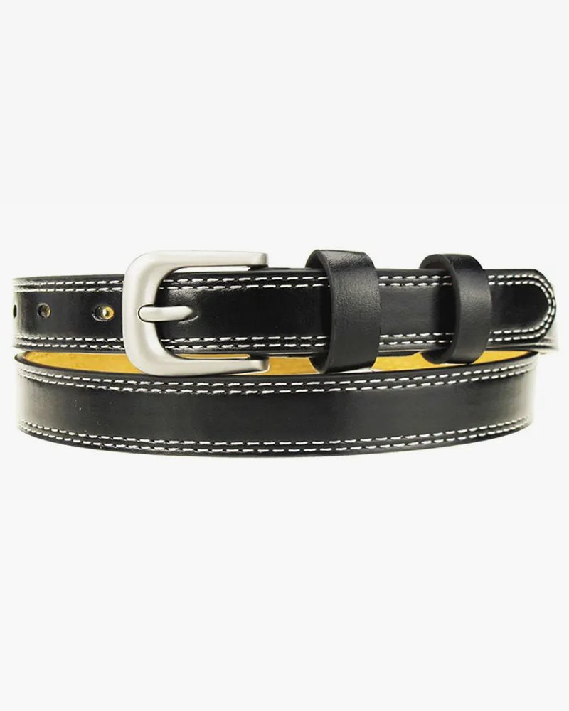 Black Belt White Stitching