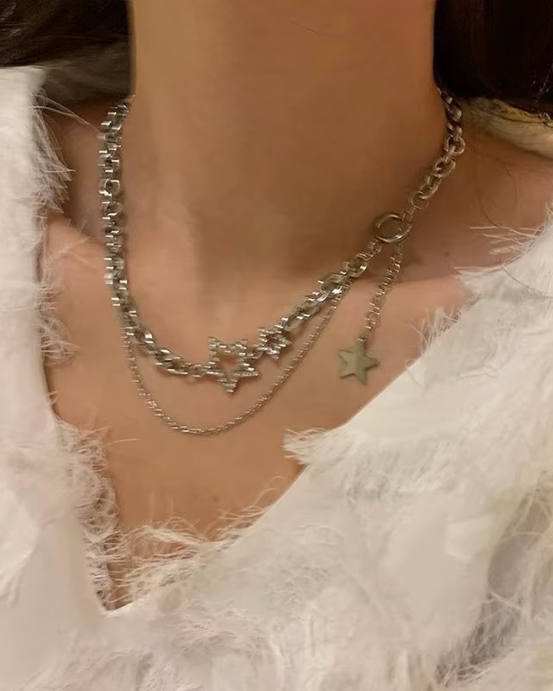 Star Choker Necklace