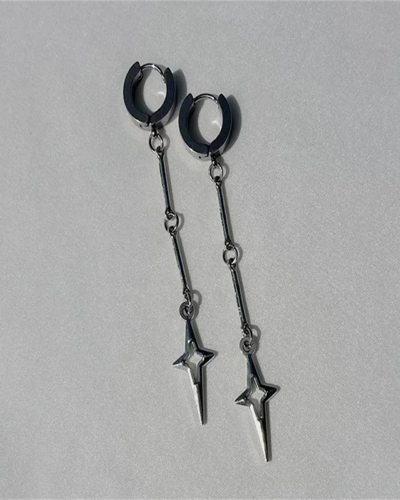 Y2K Earrings Star