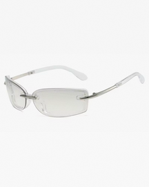 Y2K Rimless Rectangle Sunglasses