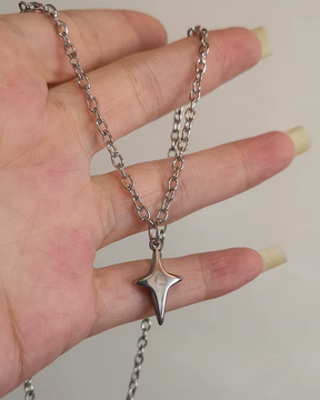 Y2K Style Star Necklace