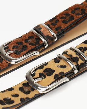 Ladies Leopard Belt