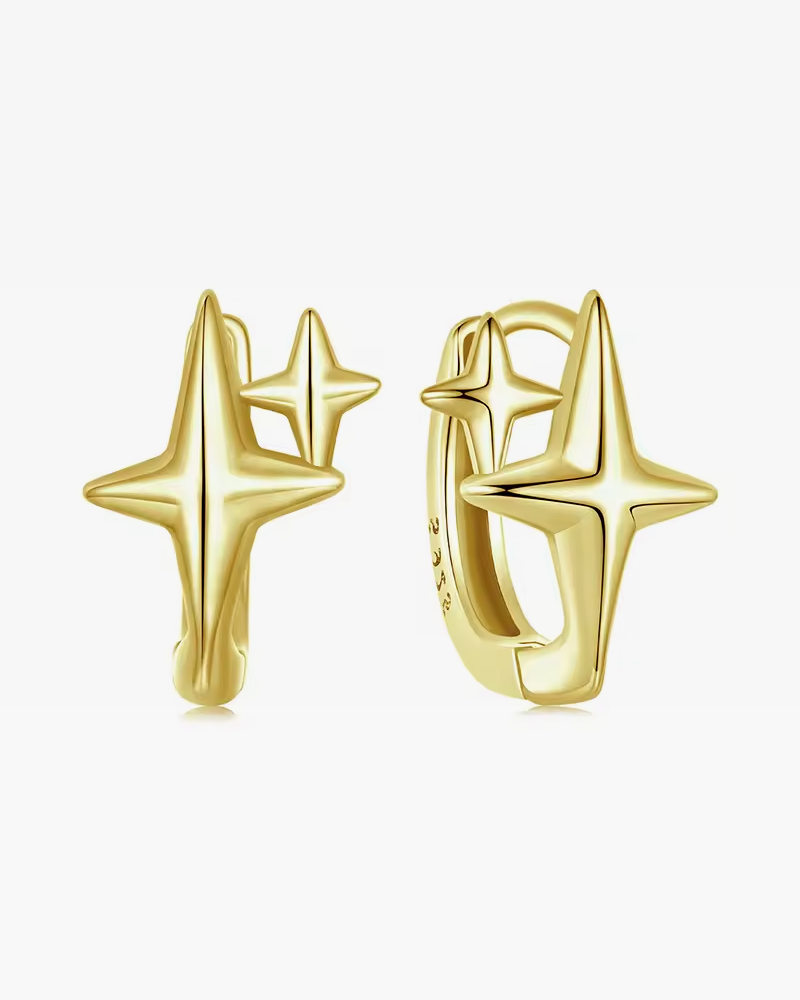 Silver Y2K Earrings