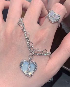 Y2K Necklace Heart