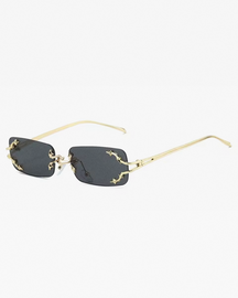 Rimless Sunglasses Y2K