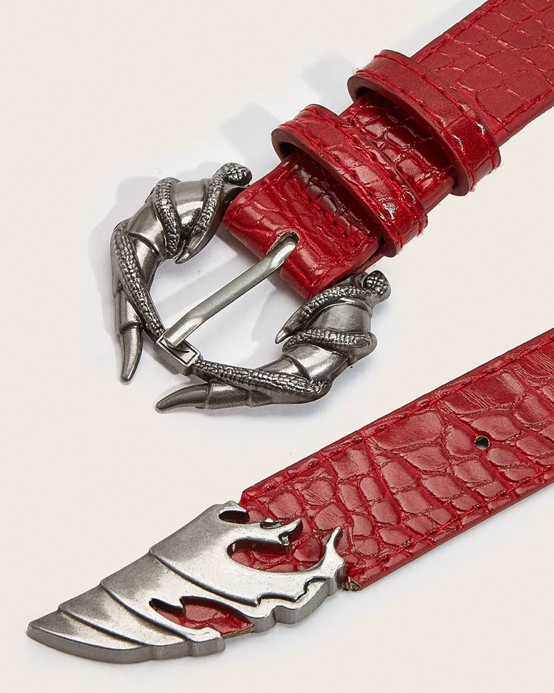 Snake Buckle Belt
