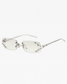 Rimless Sunglasses Y2K