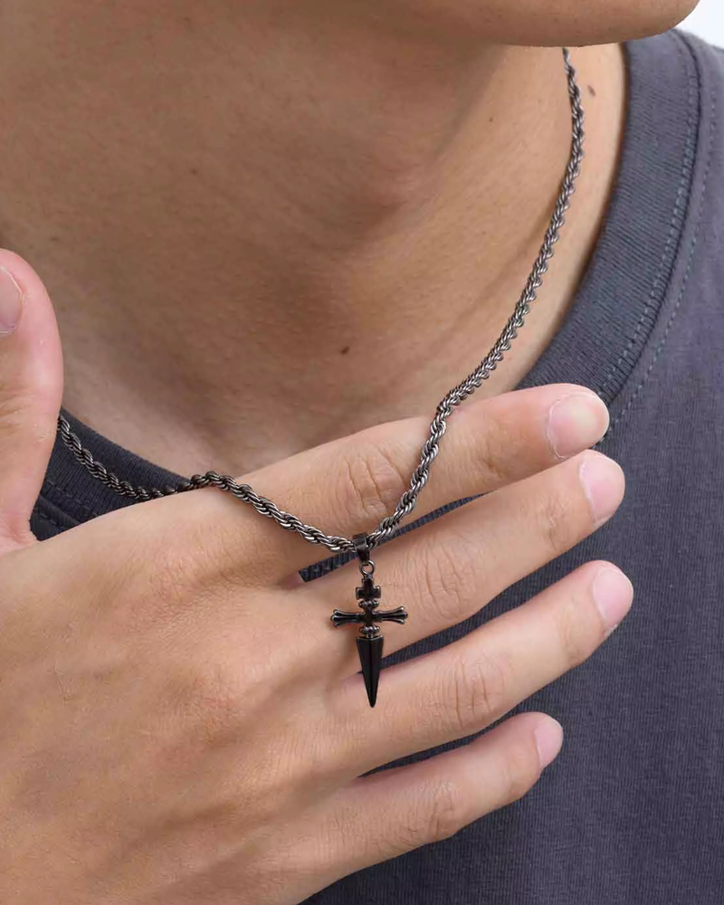 Cross Dagger Necklace