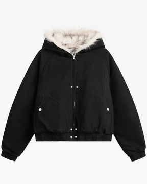 Fur Lined Jacket Y2K