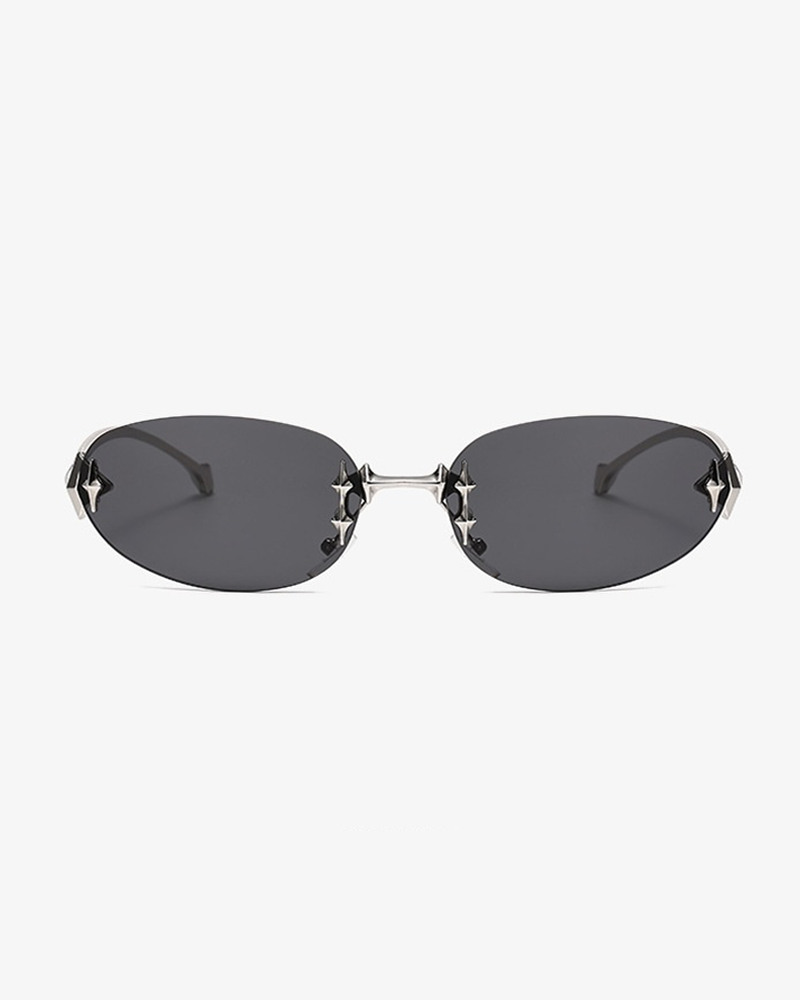 Rimless Y2K Sunglasses