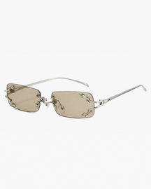 Rimless Sunglasses Y2K