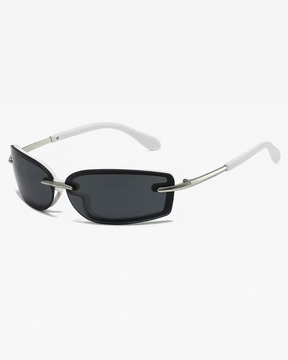 Y2K Rimless Rectangle Sunglasses
