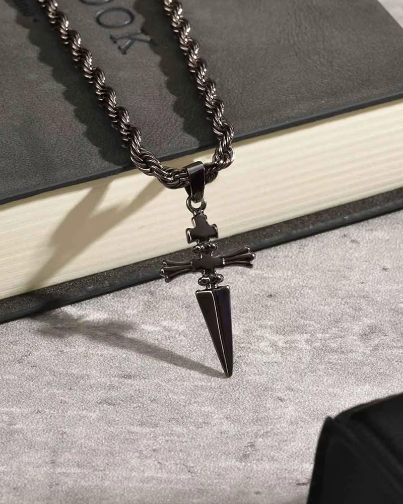 Cross Dagger Necklace