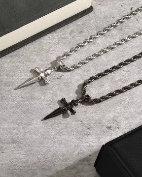 Cross Dagger Necklace